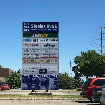 commercial, lease, Industrial, 2084 Steeles Ave E, Steeles Industrial, Brampton 
 2084 Steeles Ave E, Steeles Industrial, Brampton