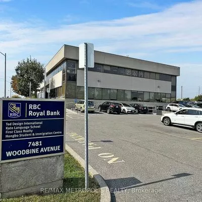 commercial, lease, Office, 7481 Woodbine Ave, Milliken Mills West, Markham 
 7481 Woodbine Ave, Milliken Mills West, Markham