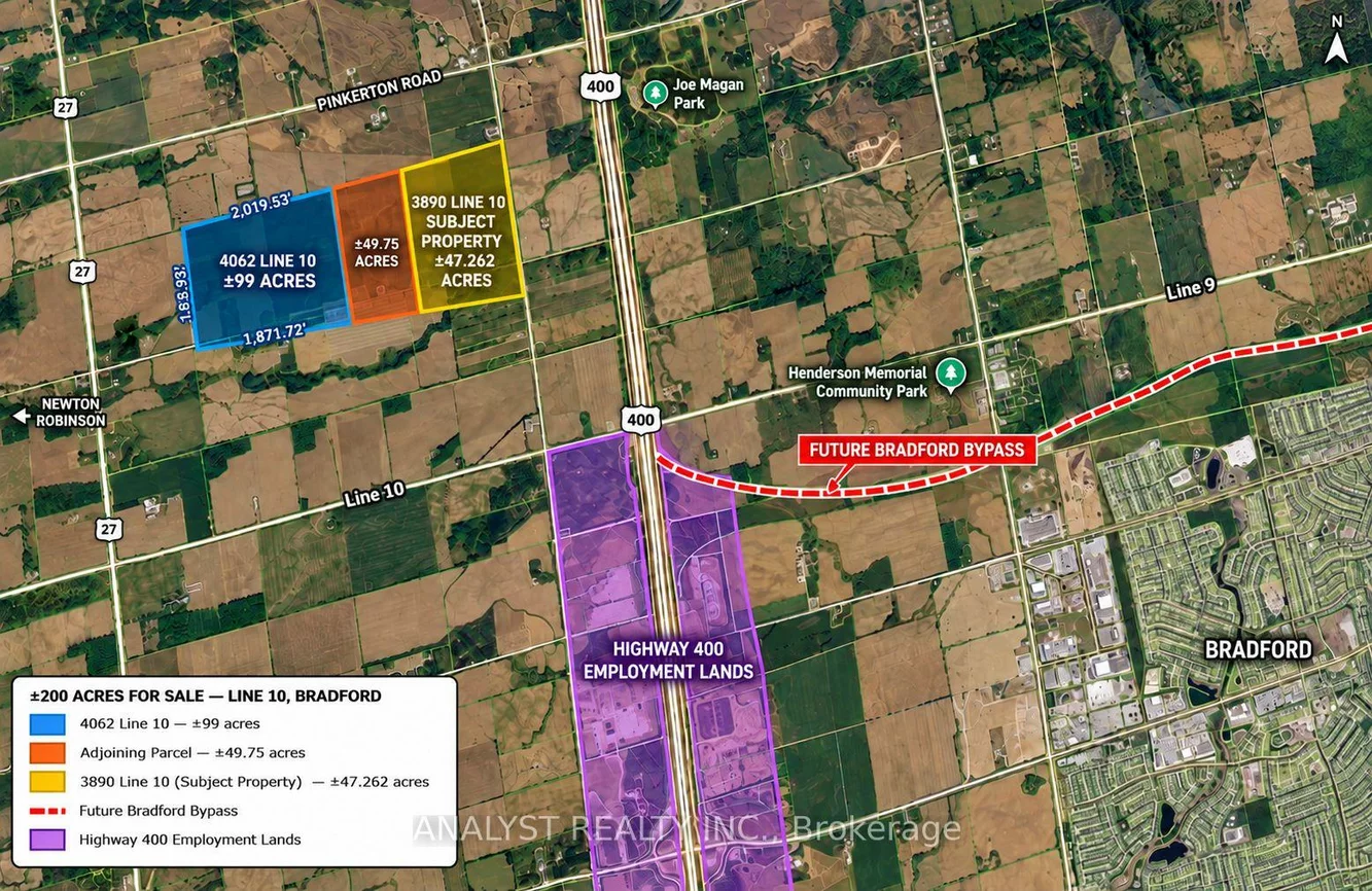 3890, Line 10, Rural Bradford West Gwillimbury, Bradford West Gwillimbury