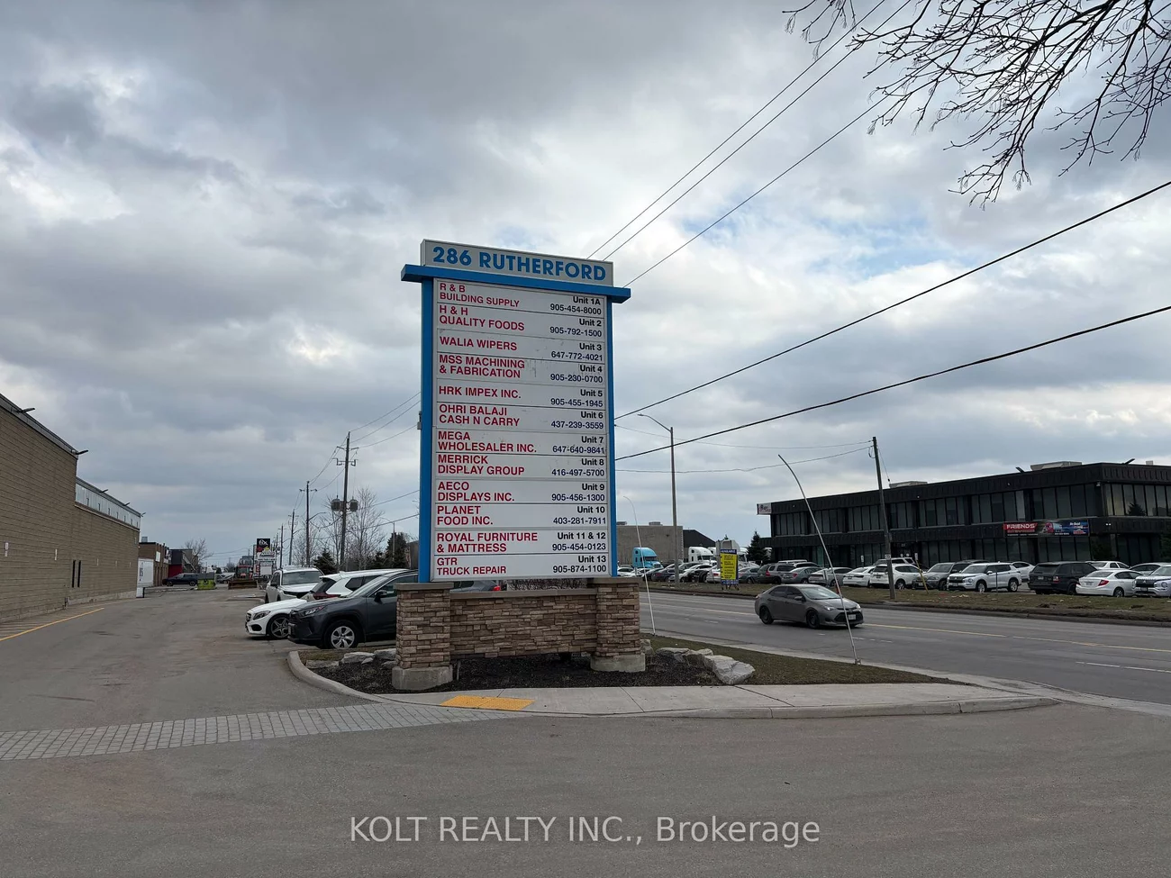 286, Rutherford, Steeles Industrial, Brampton