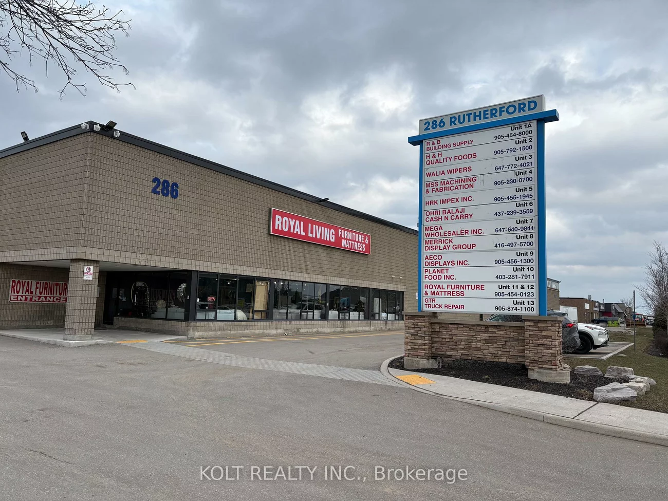286, Rutherford, Steeles Industrial, Brampton