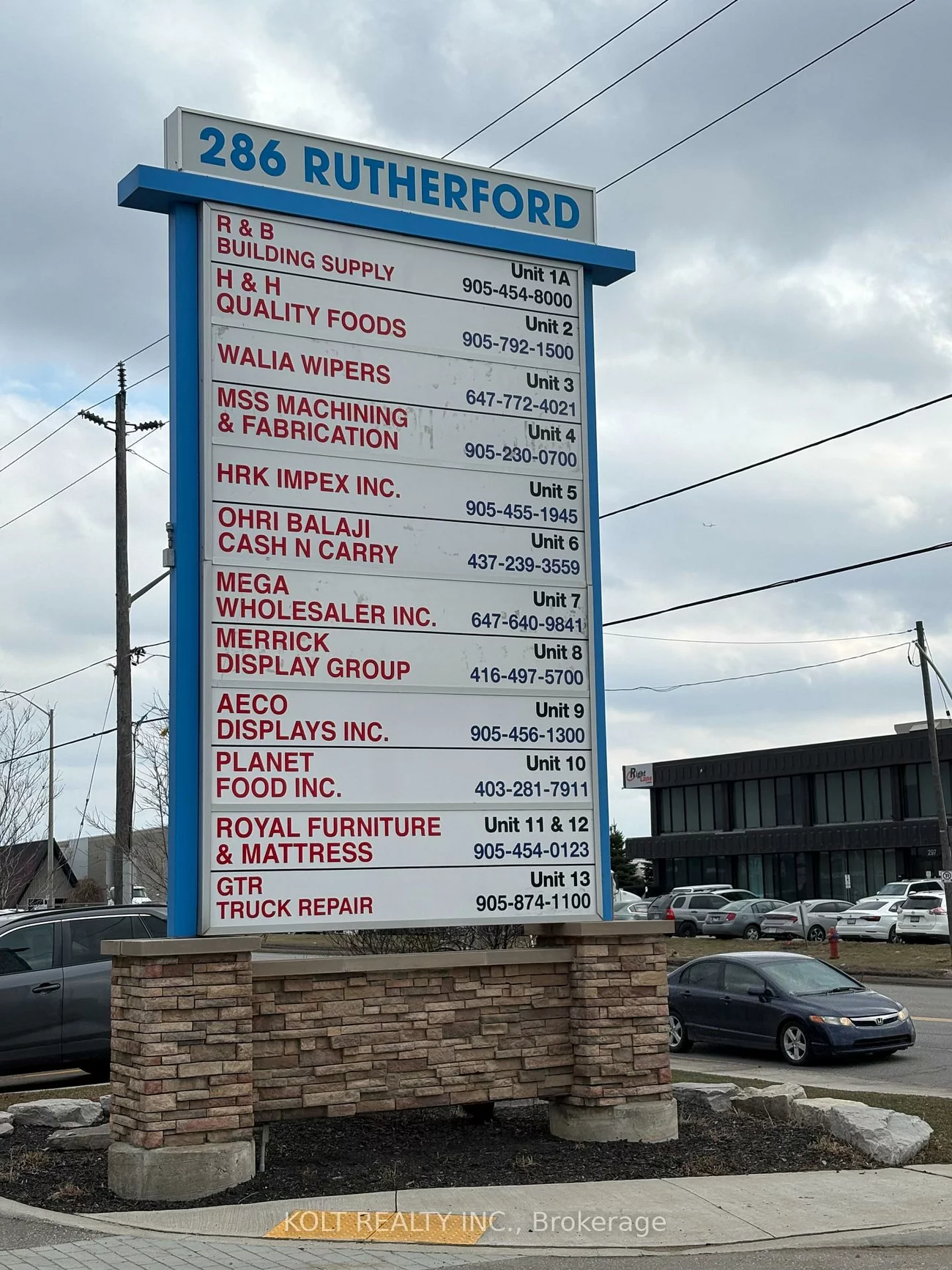 286, Rutherford, Steeles Industrial, Brampton
