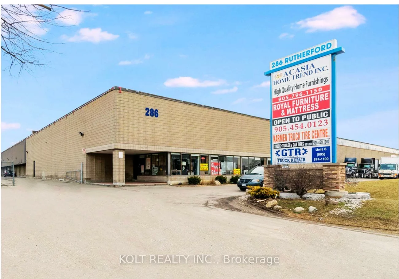 286, Rutherford, Steeles Industrial, Brampton