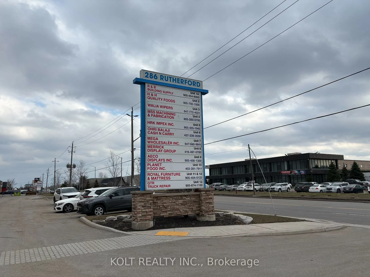 286, Rutherford, Steeles Industrial, Brampton