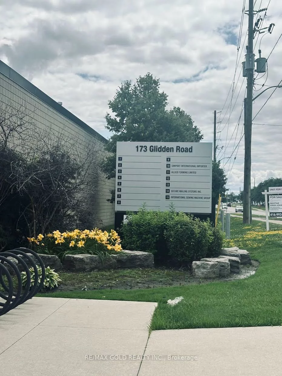 173, Glidden, Brampton East Industrial, Brampton