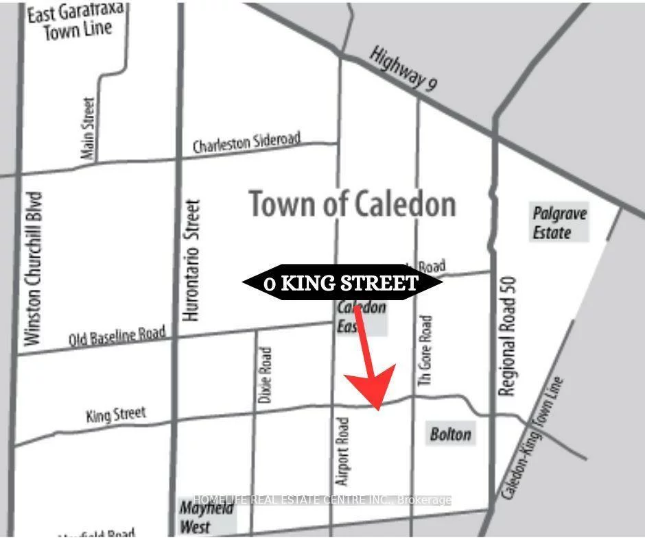 King, Rural Caledon, Caledon