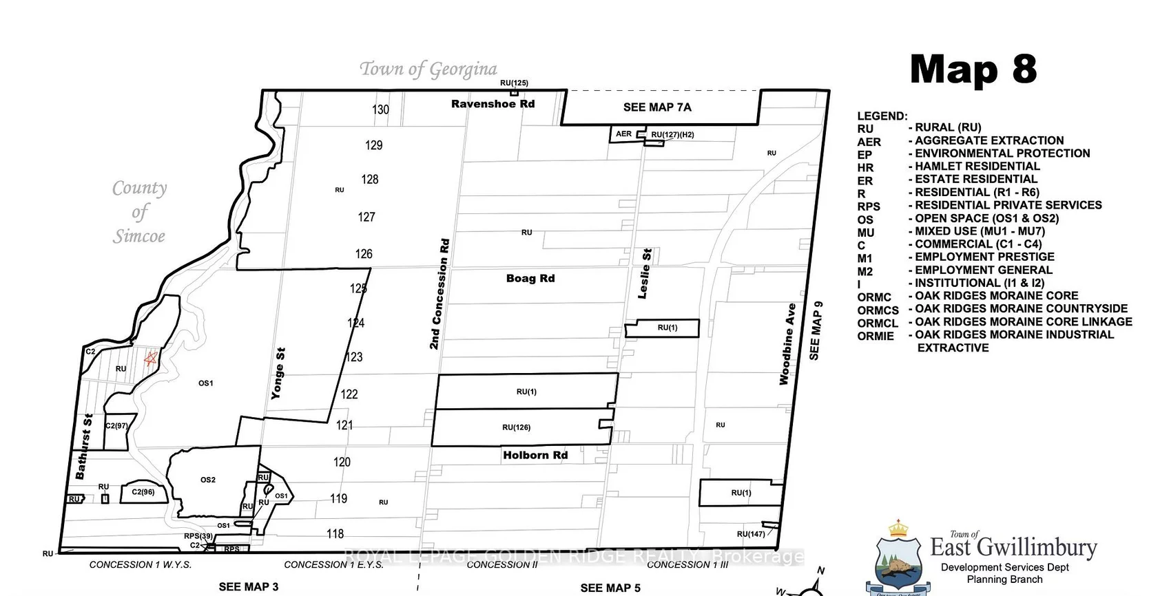 Bathurst, Rural East Gwillimbury, East Gwillimbury