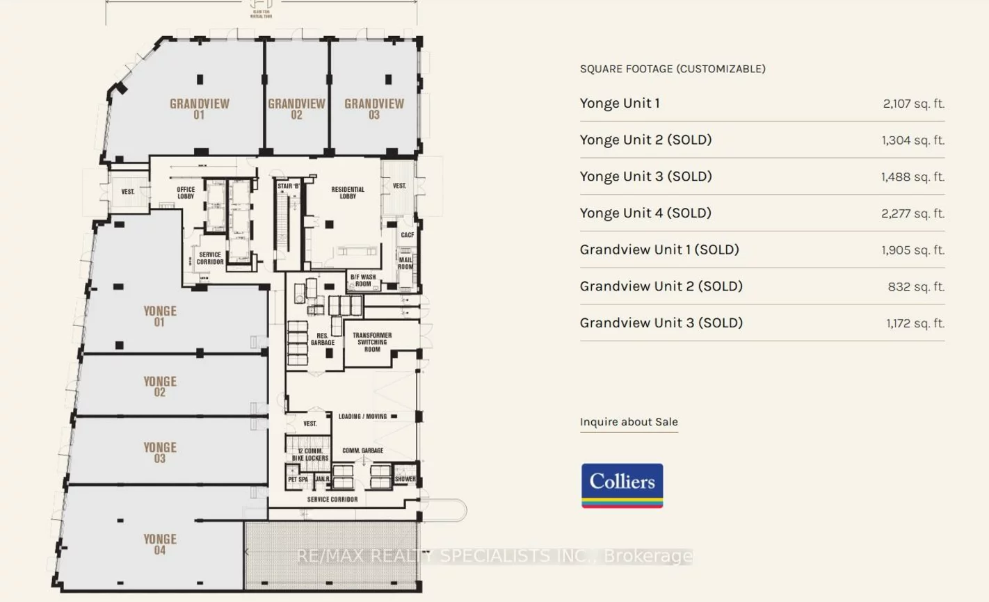 7097, Yonge, Grandview, Markham