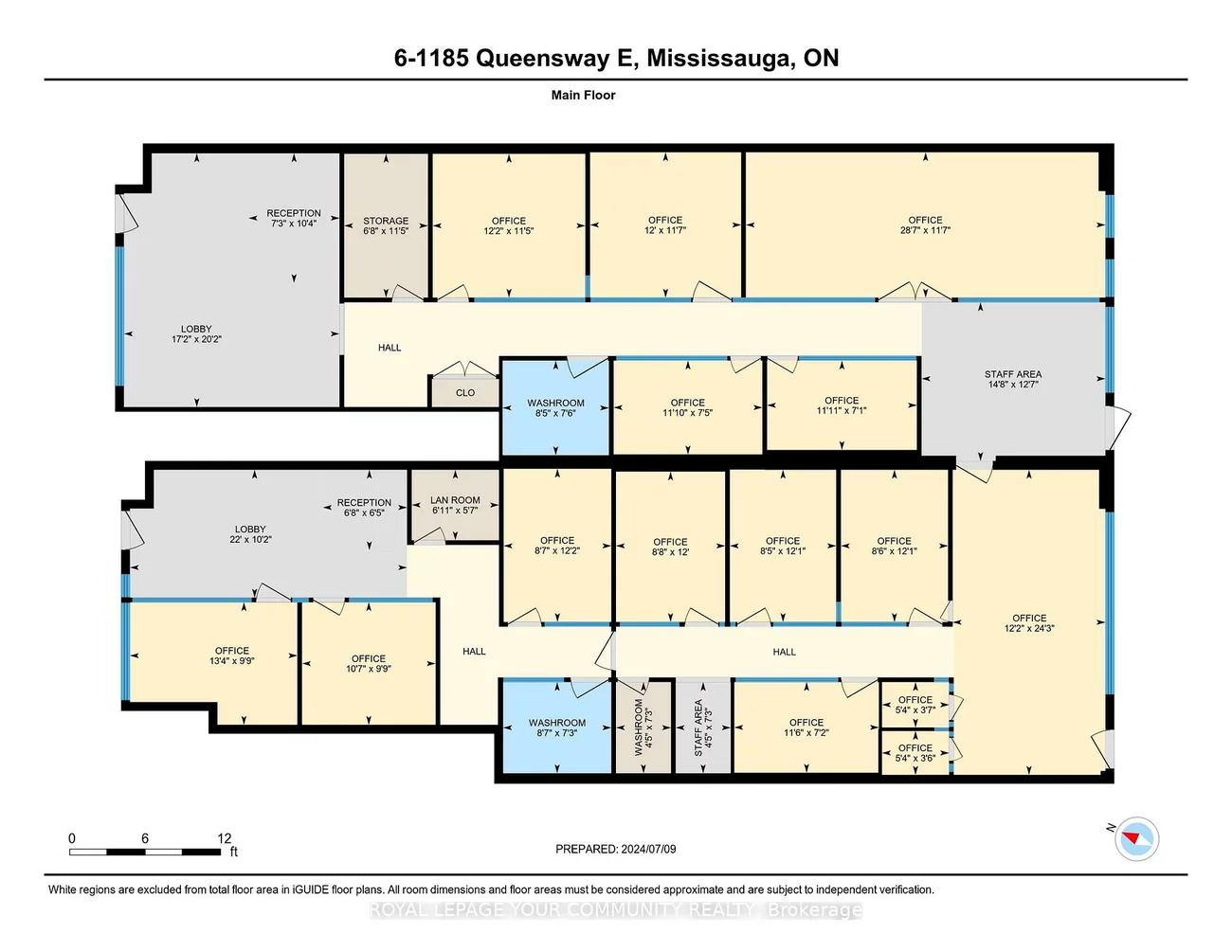 6-1185, Queensway, Dixie, Mississauga