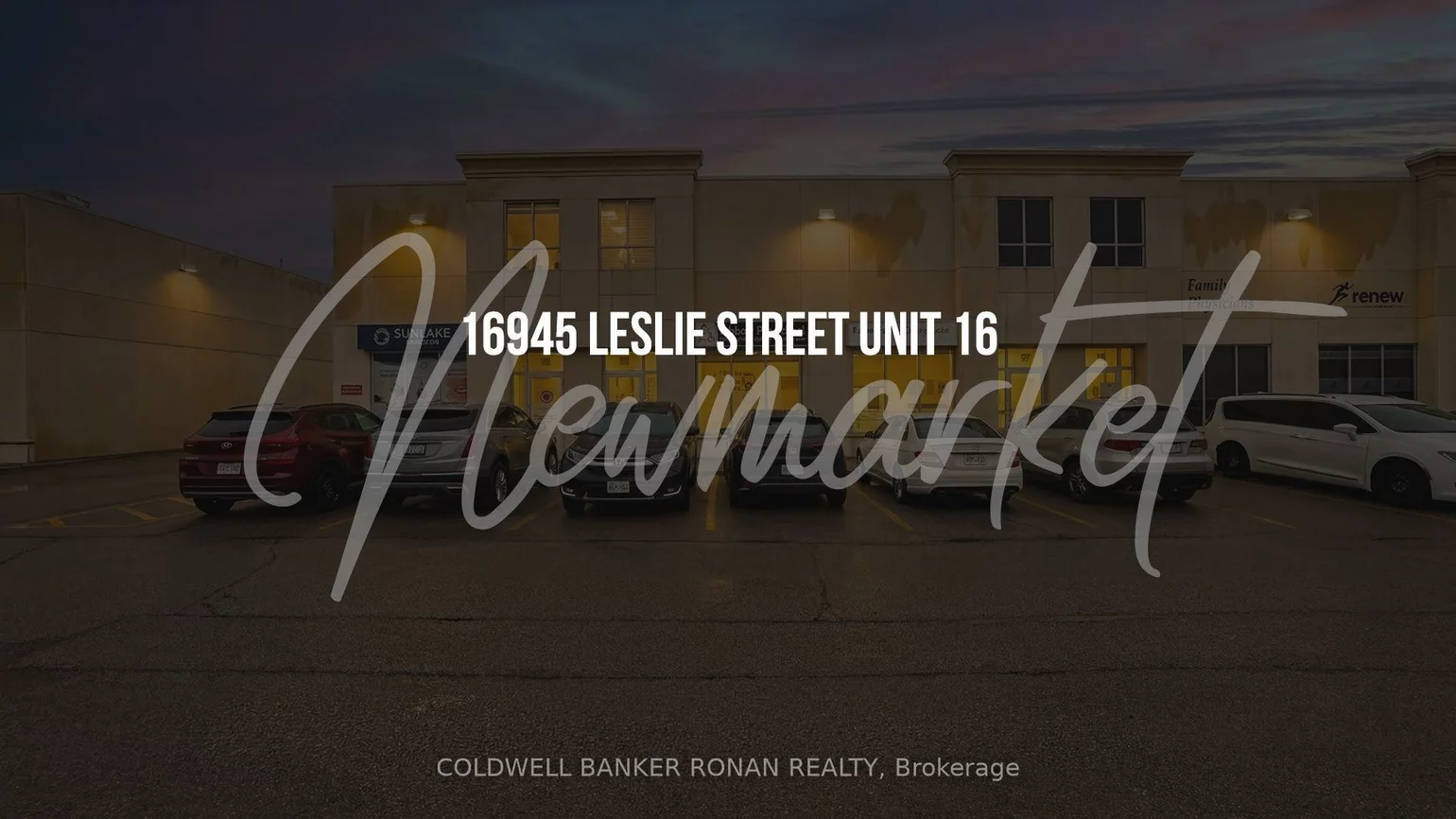 16945, Leslie, Newmarket Industrial Park, Newmarket
