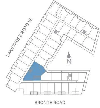 2432, Lakeshore, 1001 - BR Bronte, Oakville