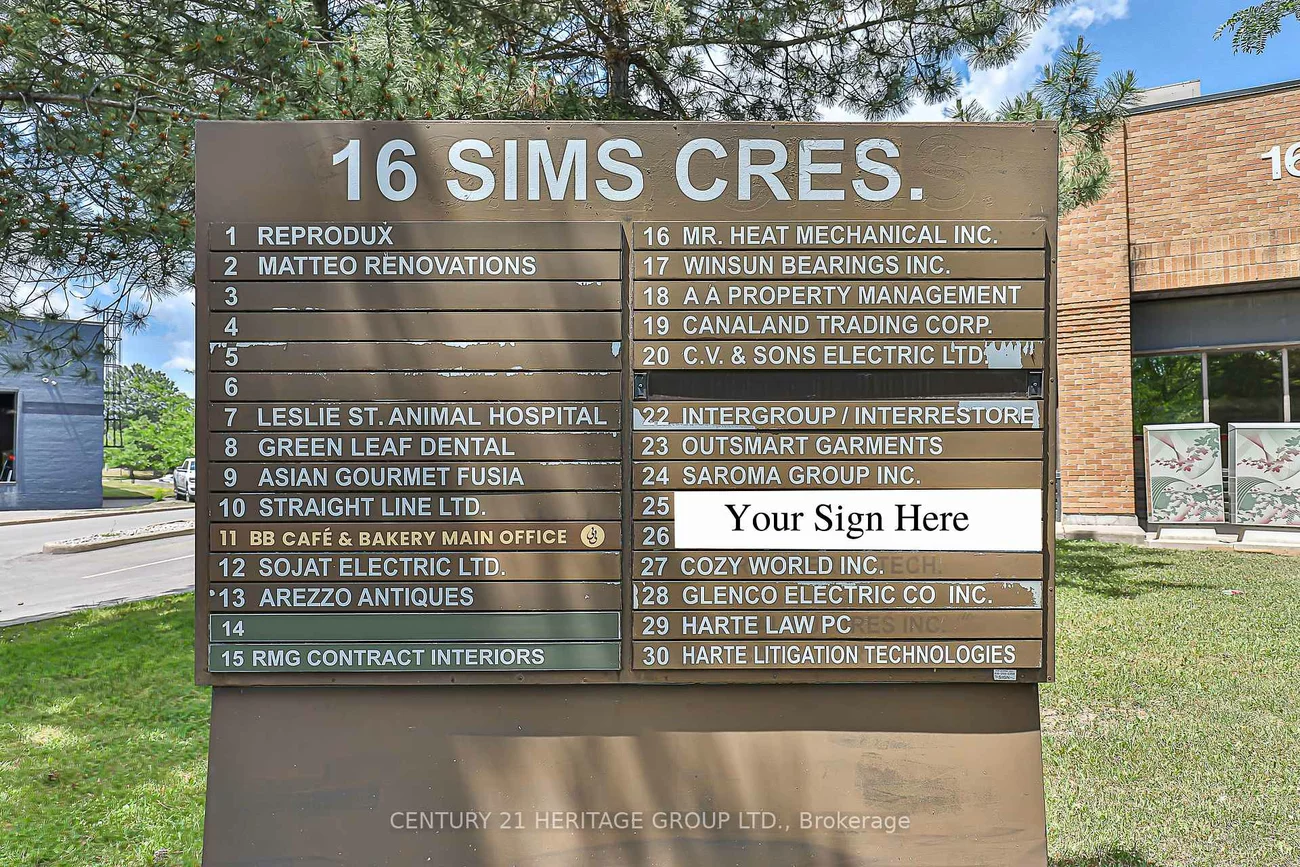 16, Sims, Beaver Creek Business Park, Richmond Hill