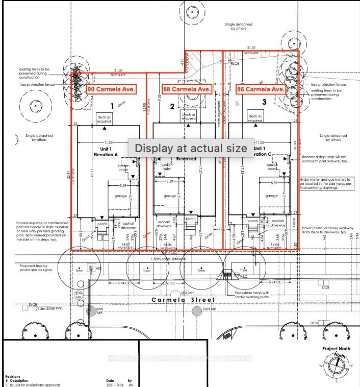 86,88,90, Carmela, Oak Ridges, Richmond Hill