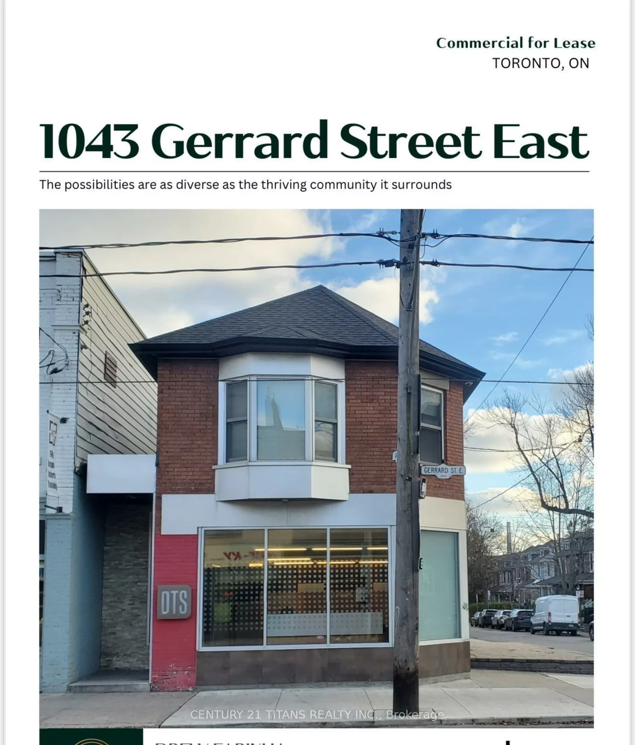 1043, Gerrard, South Riverdale, Toronto