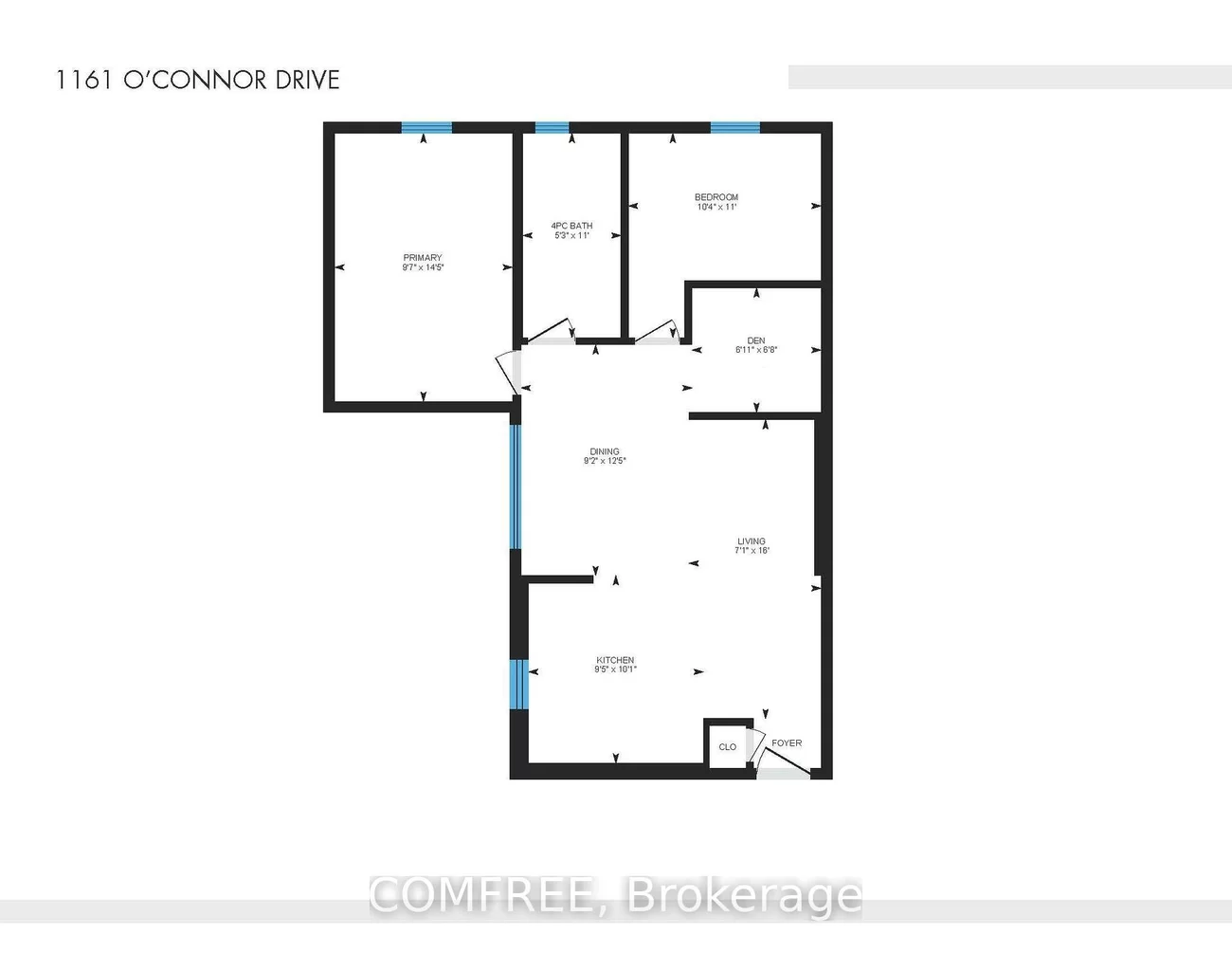 1161, O'connor, O'Connor-Parkview, Toronto