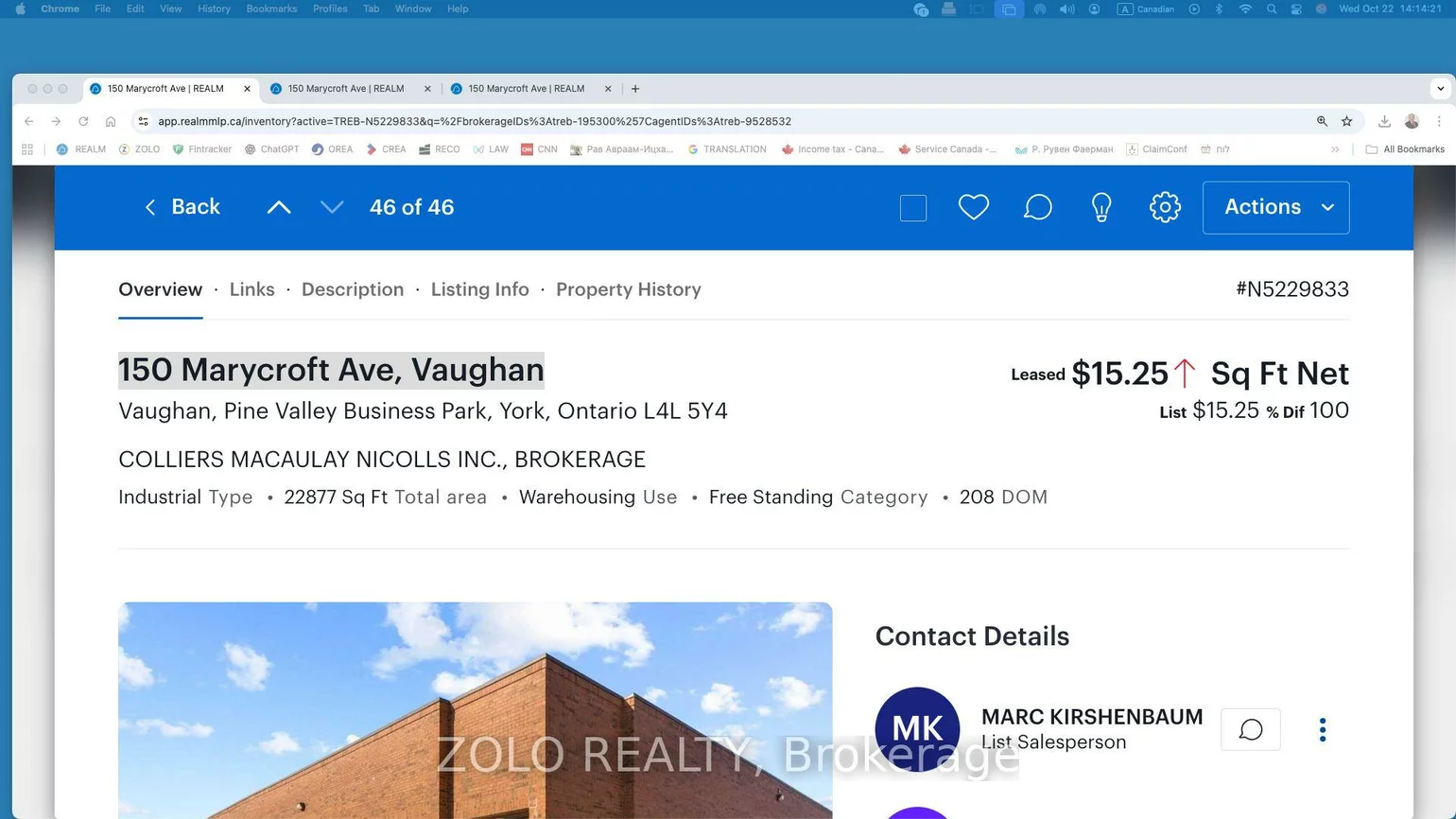 150, Marycroft, Pine Valley Business Park, Vaughan