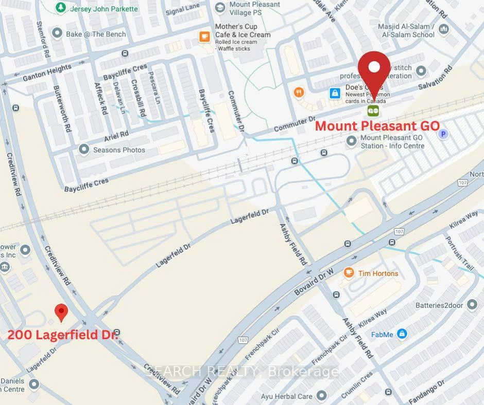 200, Lagerfeld, Northwest Brampton, Brampton