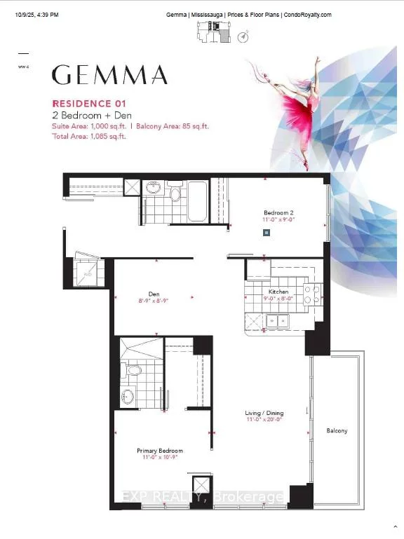 15, Watergarden, Hurontario, Mississauga