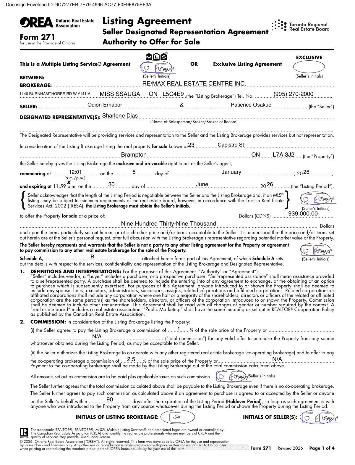33, Elm, City Centre, Mississauga