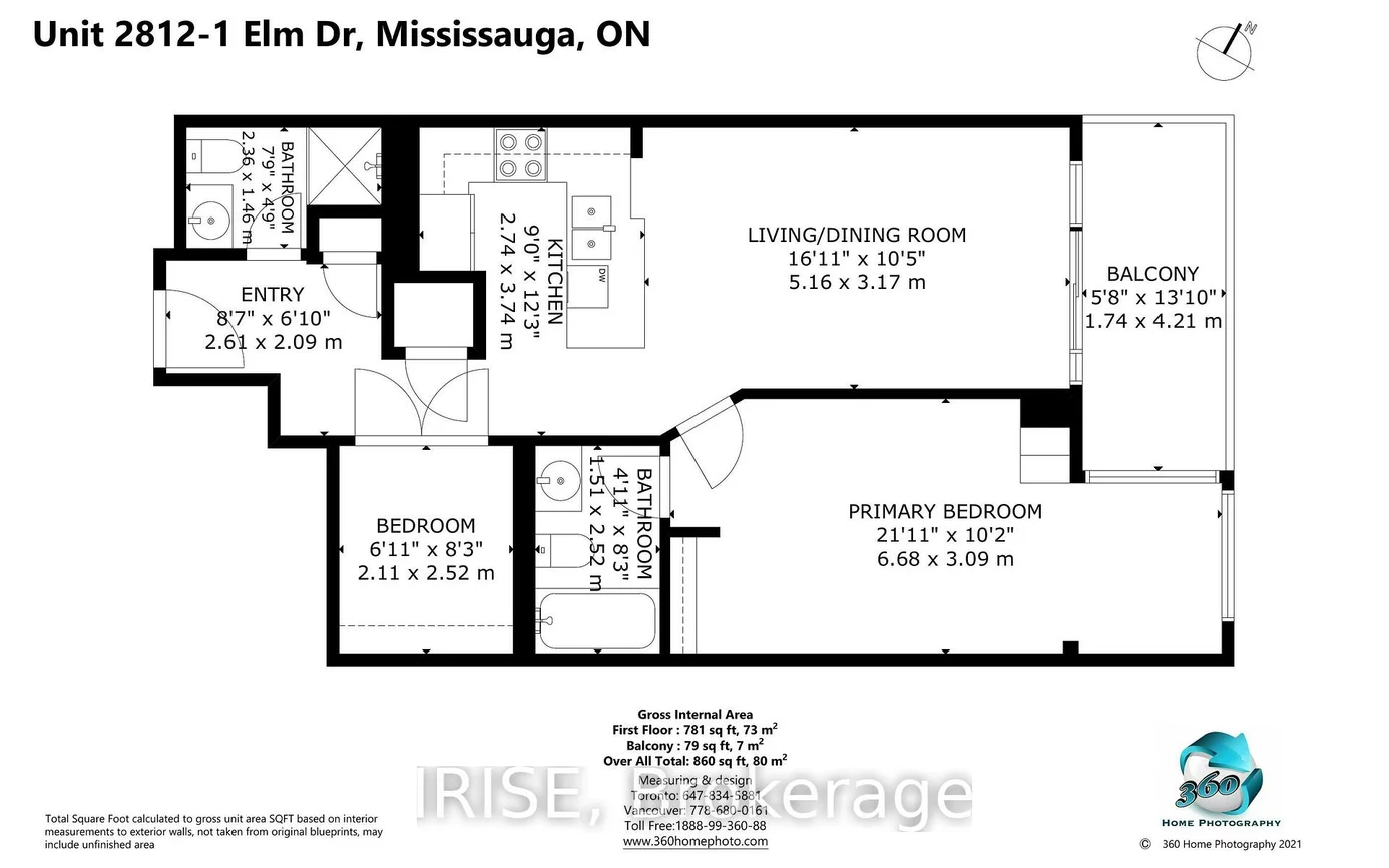 1, Elm, City Centre, Mississauga