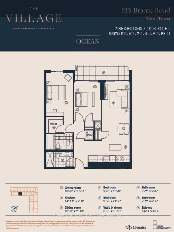 133, BRONTE, 1001 - BR Bronte, Oakville