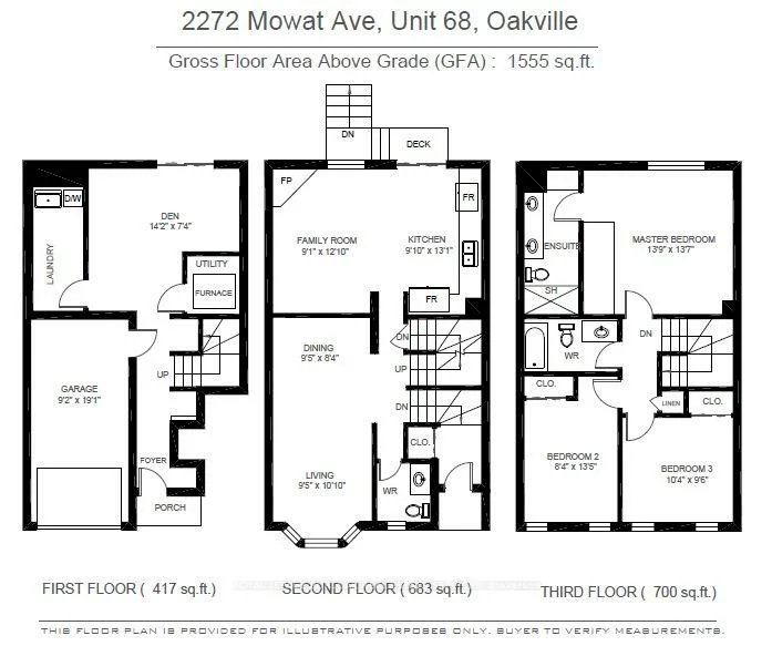 2272, Mowat, 1015 - RO River Oaks, Oakville