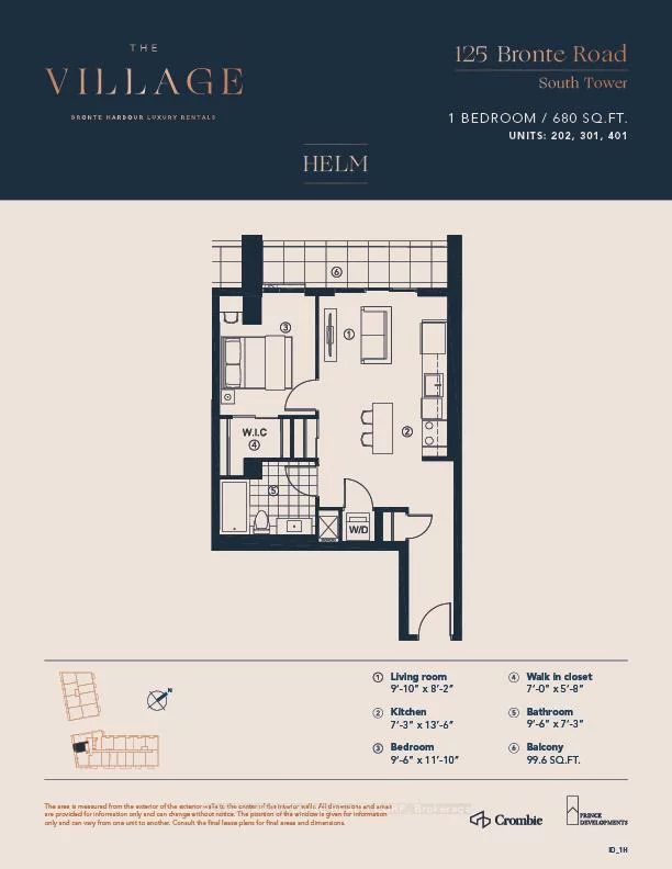 125, Bronte, 1001 - BR Bronte, Oakville