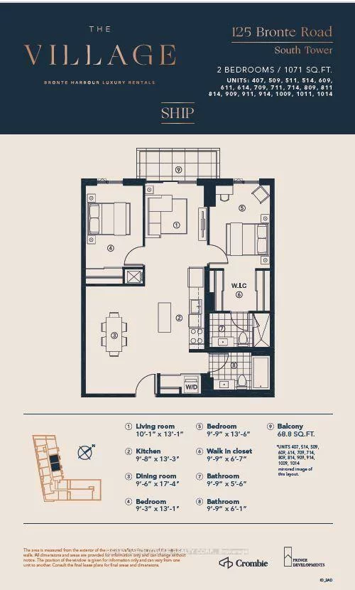 125, Bronte, 1001 - BR Bronte, Oakville