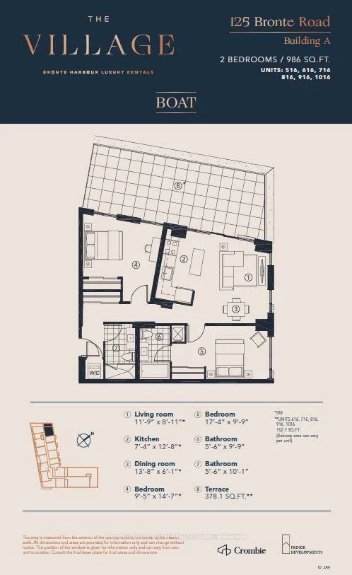 125, BRONTE, 1001 - BR Bronte, Oakville