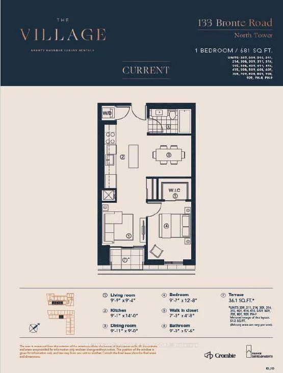 133, Bronte, 1001 - BR Bronte, Oakville