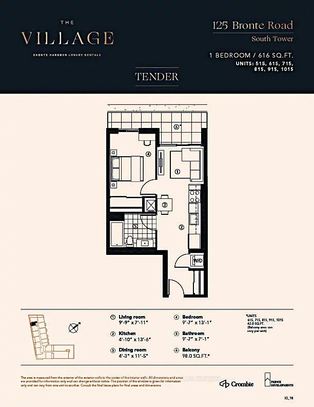 125, Bronte, 1001 - BR Bronte, Oakville