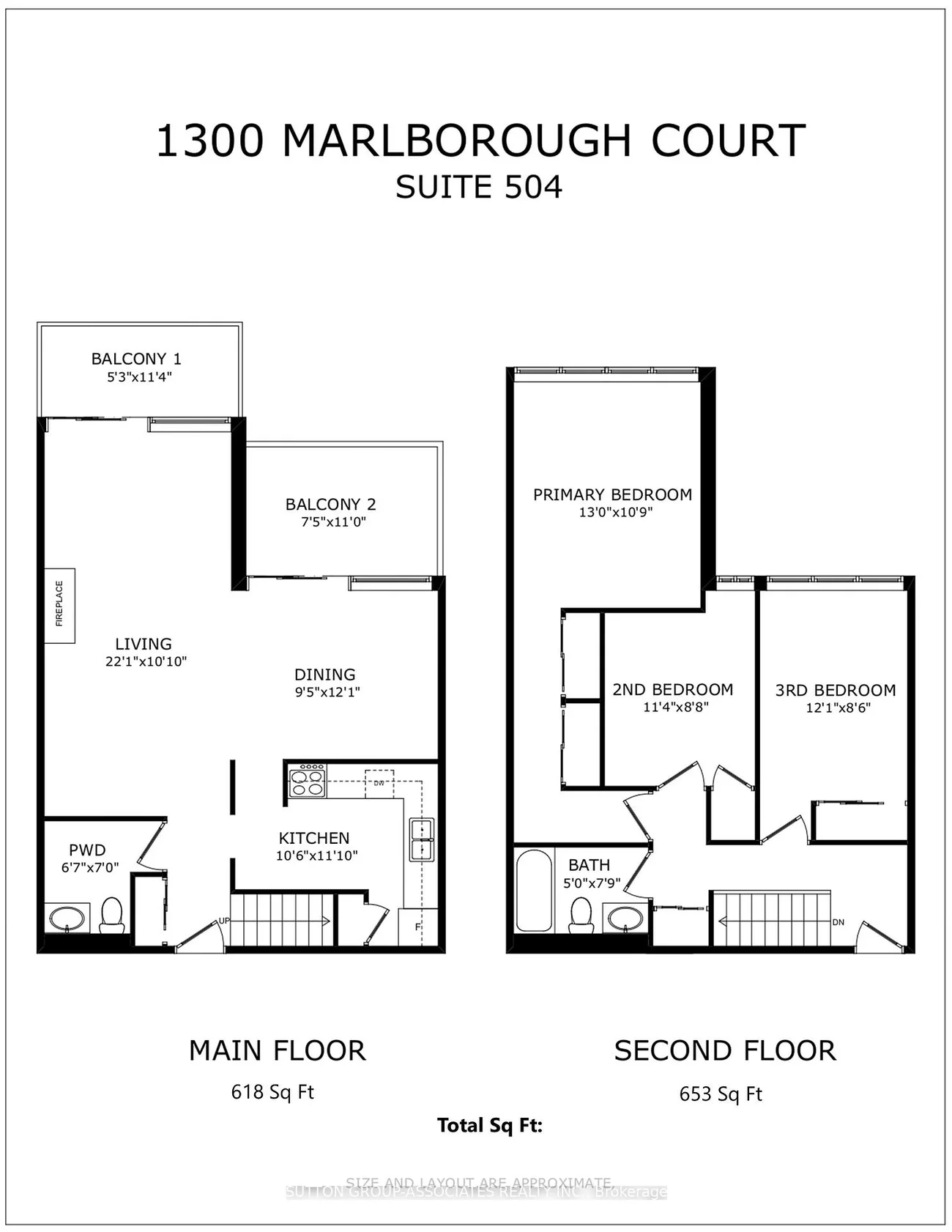 1300, Marlborough, 1005 - FA Falgarwood, Oakville