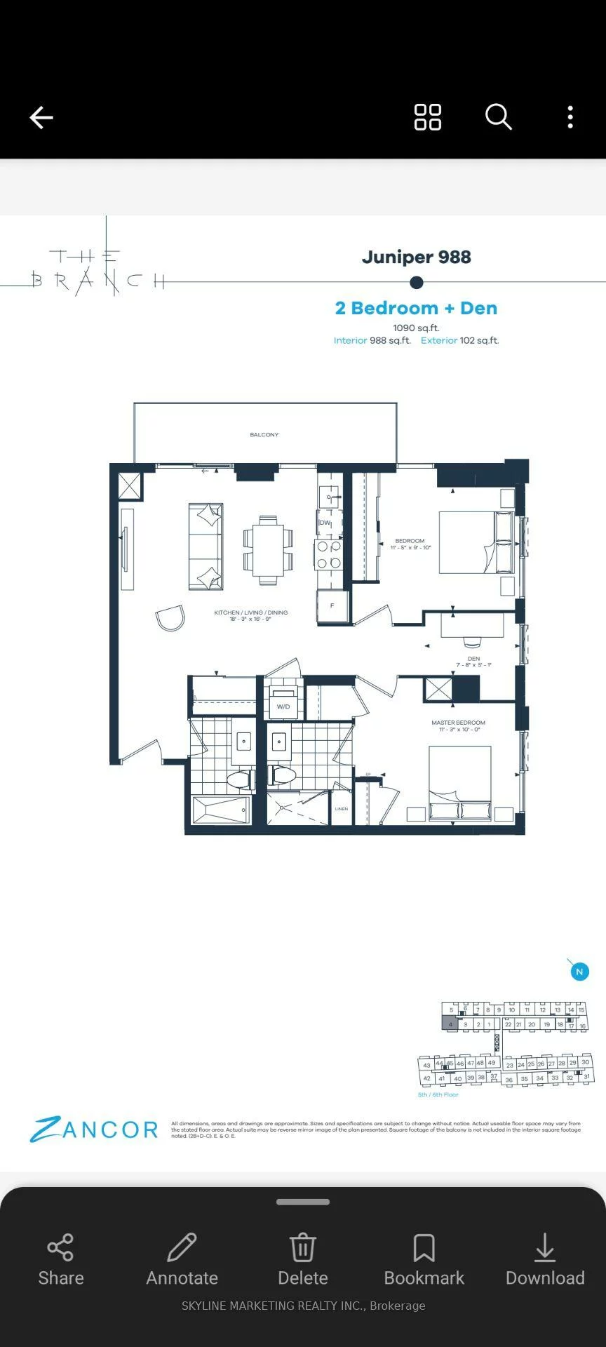 2450, Old Bronte, 1019 - WM Westmount, Oakville