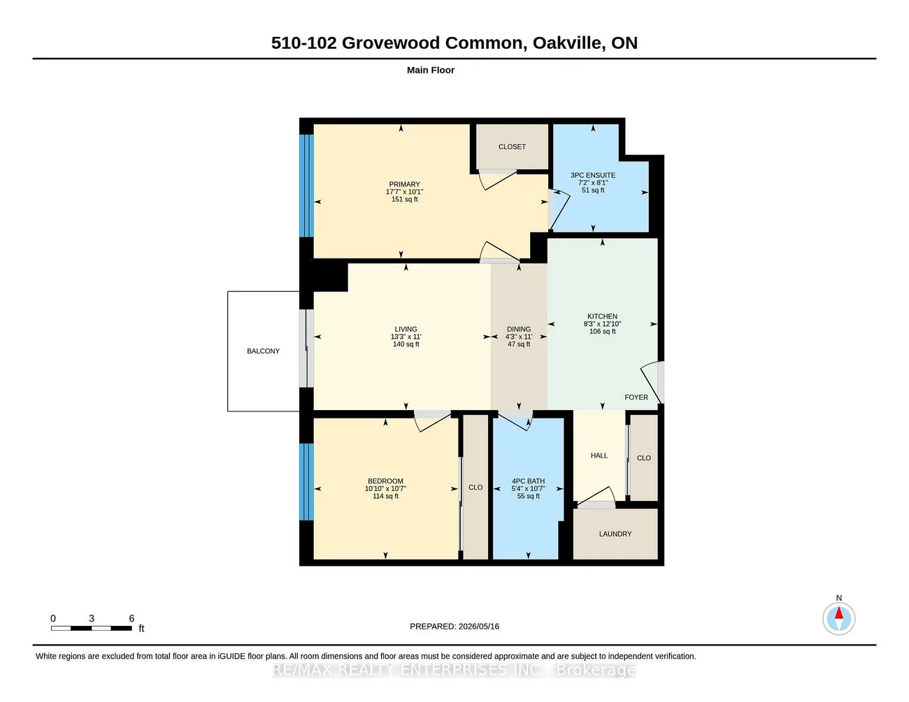 102, Grovewood, 1008 - GO Glenorchy, Oakville