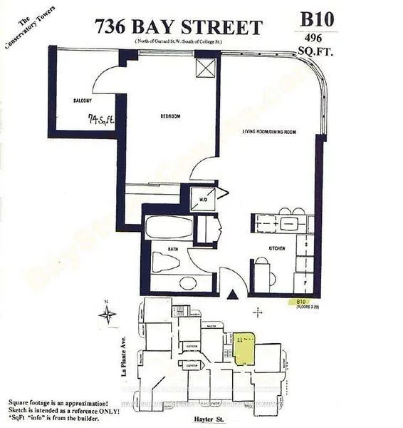 736, Bay, Bay Street Corridor, Toronto