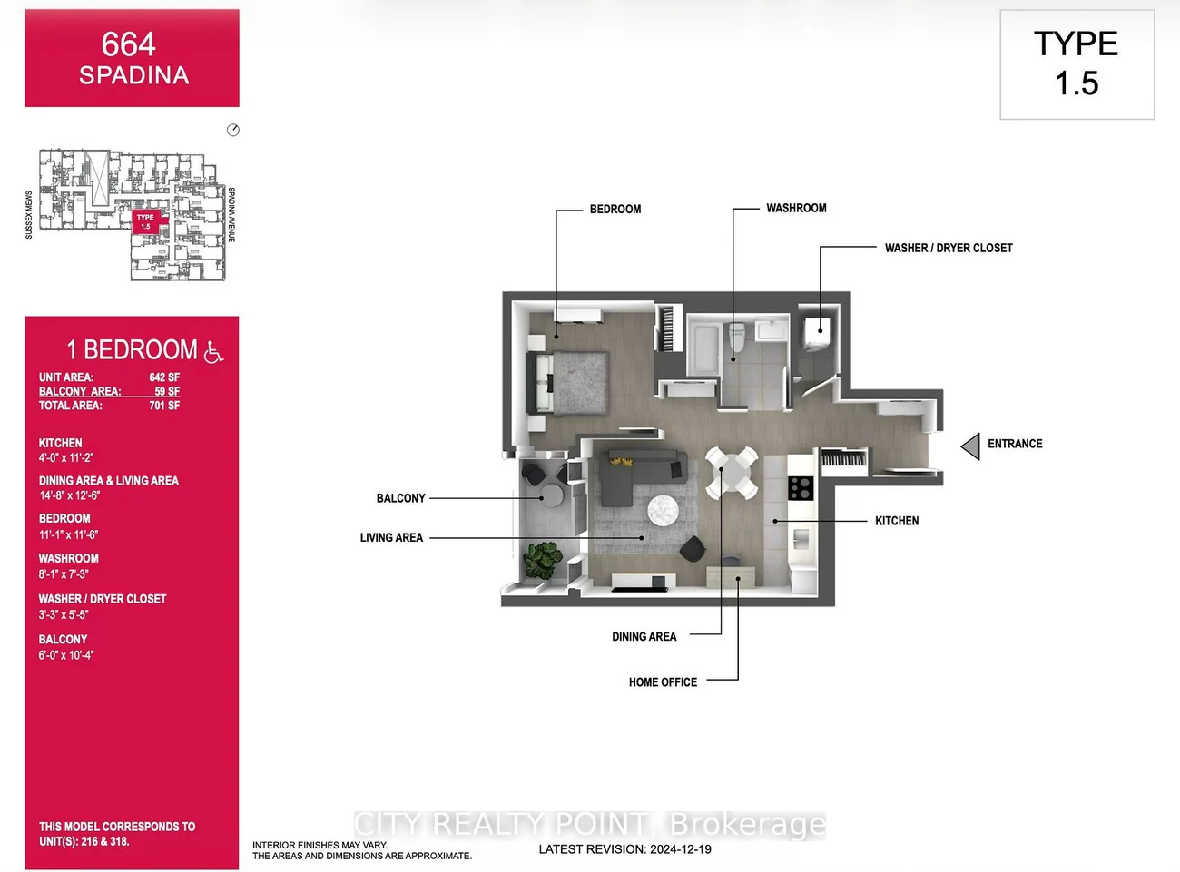 664, Spadina, University, Toronto