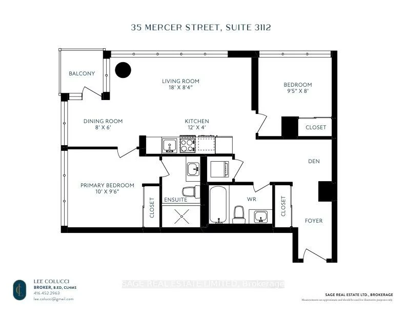 35, Mercer, Waterfront Communities C1, Toronto