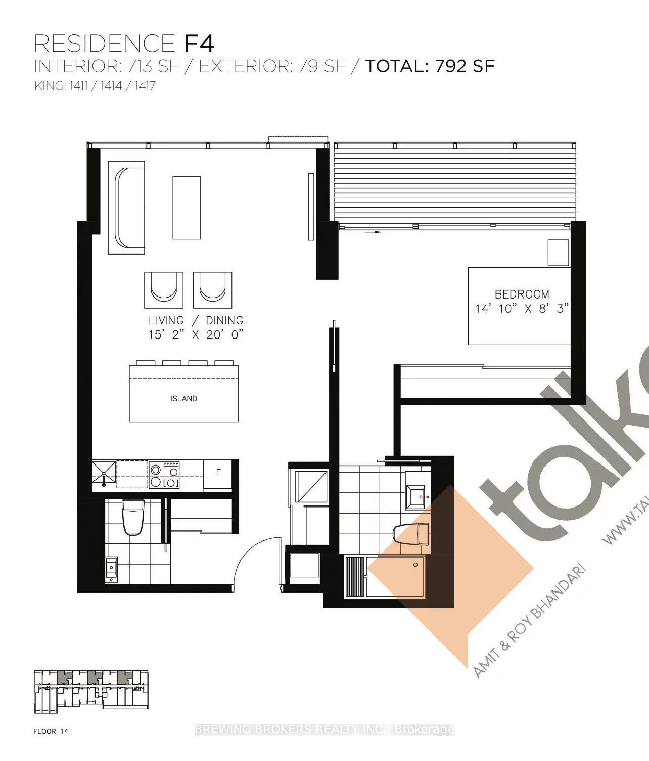629, King St W, Waterfront Communities C1, Toronto