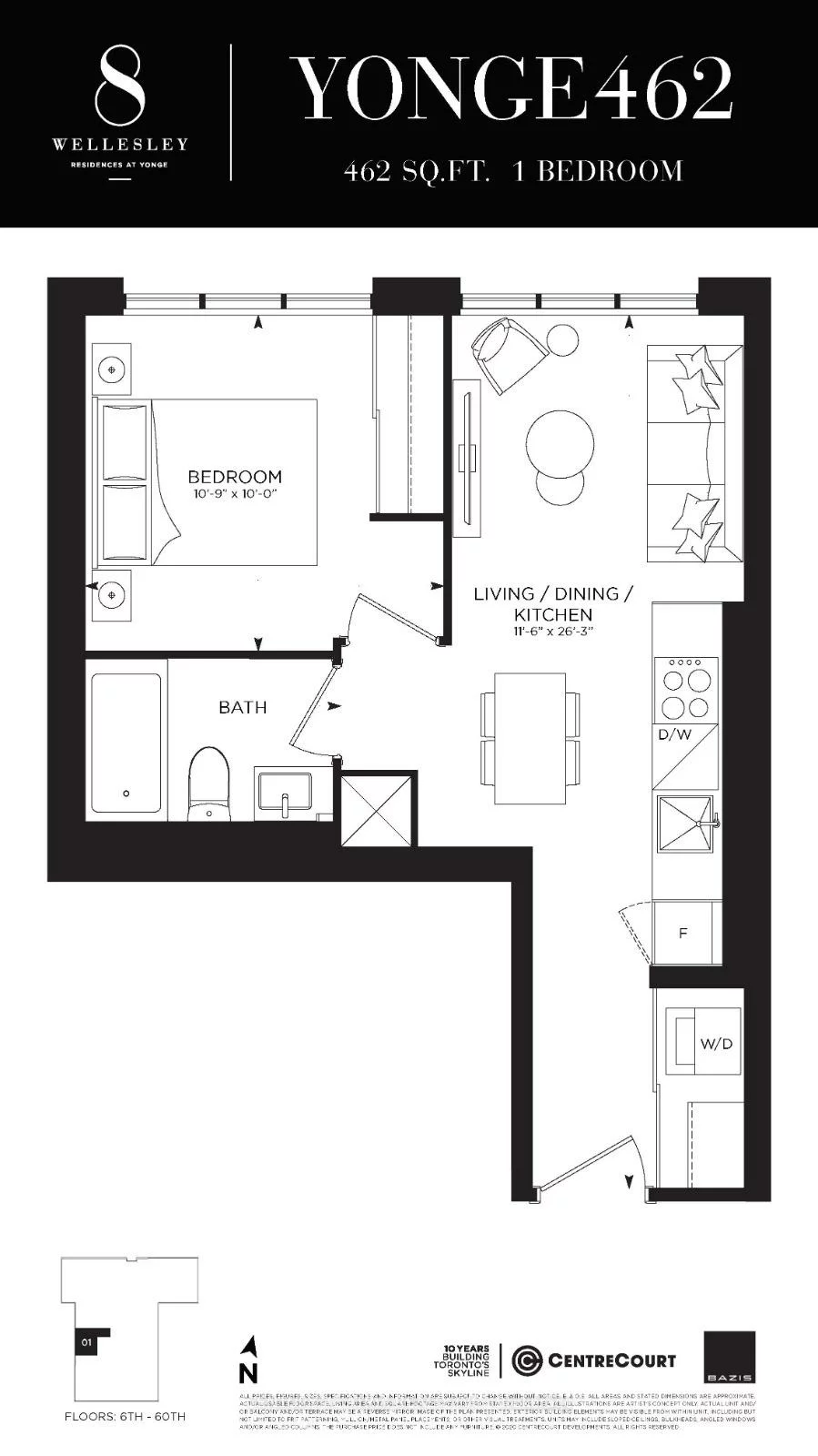 8, WELLESLEY, Bay Street Corridor, Toronto