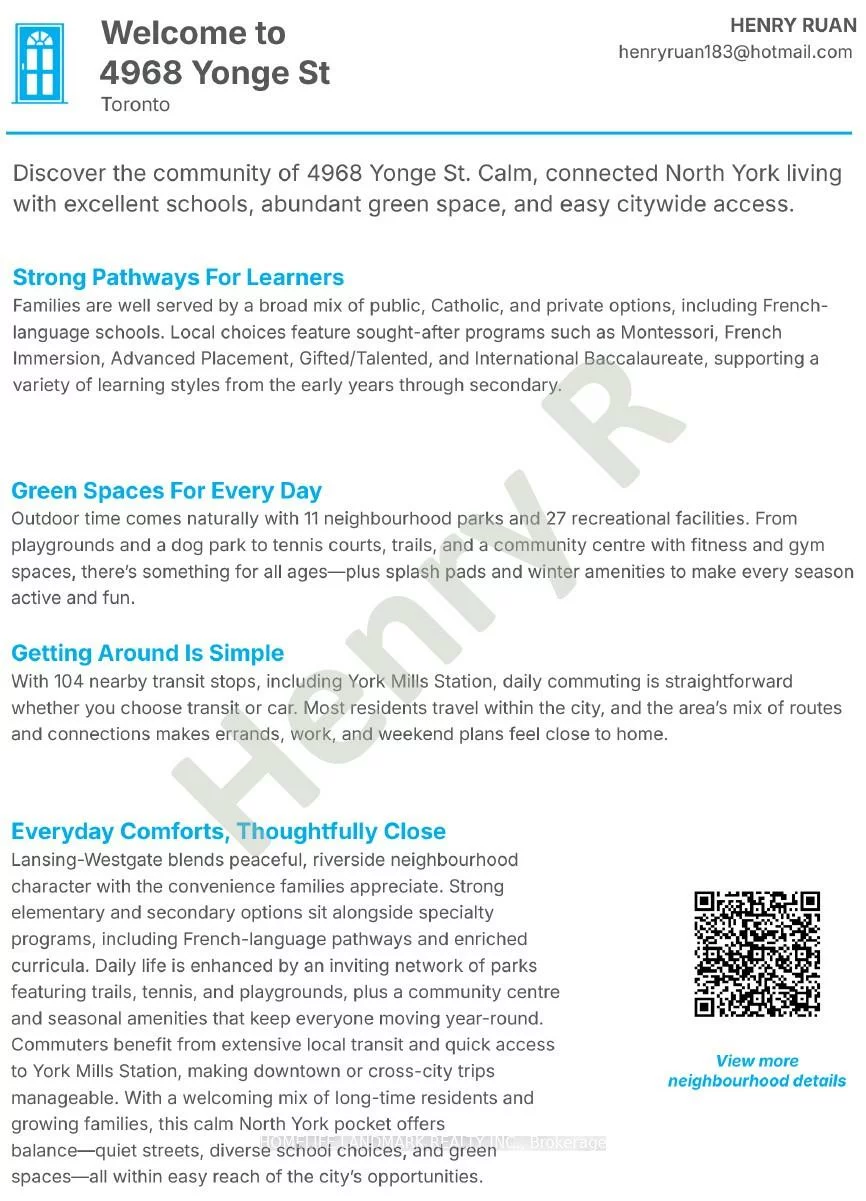 4968, Yonge, Lansing-Westgate, Toronto