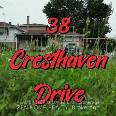 residential, lease, Detached, 38 Cresthaven Dr, Hillcrest Village, Toronto 
 38 Cresthaven Dr, Hillcrest Village, Toronto