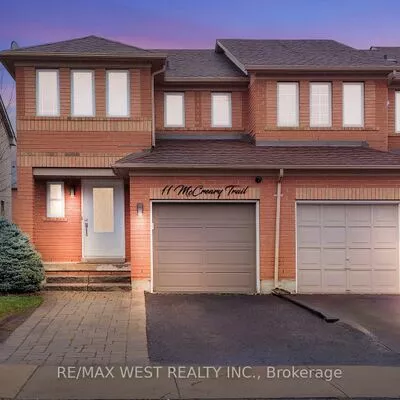 residential, sale, Att/Row/Twnhouse, 11 McCreary Tr, Bolton East, Caledon 
 11 McCreary Tr, Bolton East, Caledon