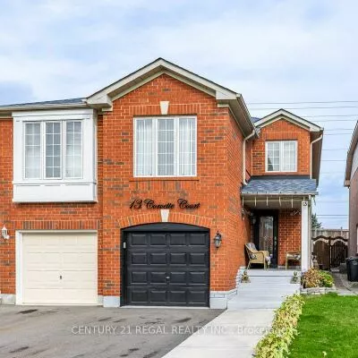 residential, sale, Semi-Detached, 13 Corvette Crt, Fletcher's Meadow, Brampton 
 13 Corvette Crt, Fletcher's Meadow, Brampton