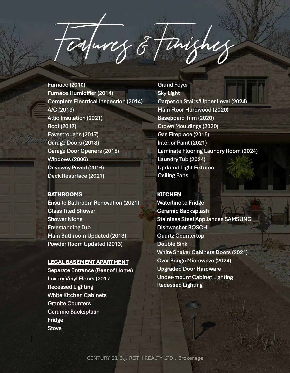 18, IRWIN, Northwest, Barrie