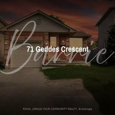 71, Geddes, Northwest, Barrie