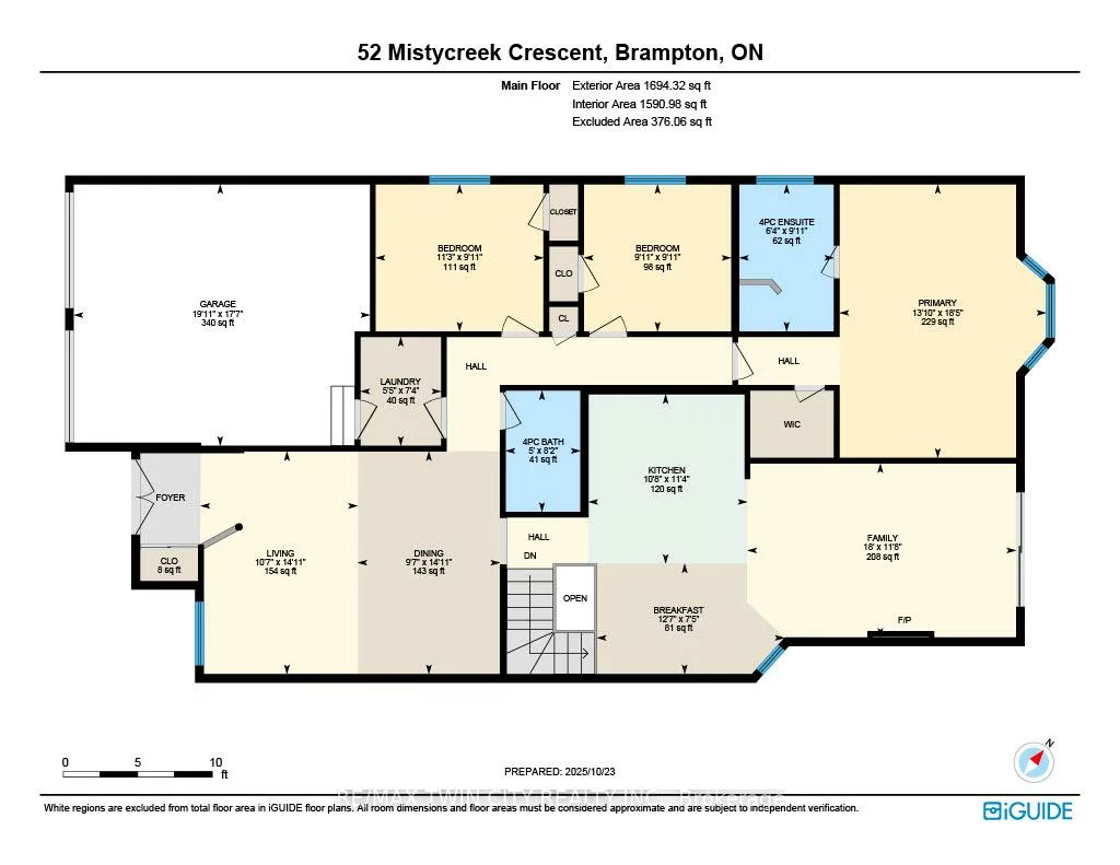 52, Mistycreek, Fletcher's Meadow, Brampton