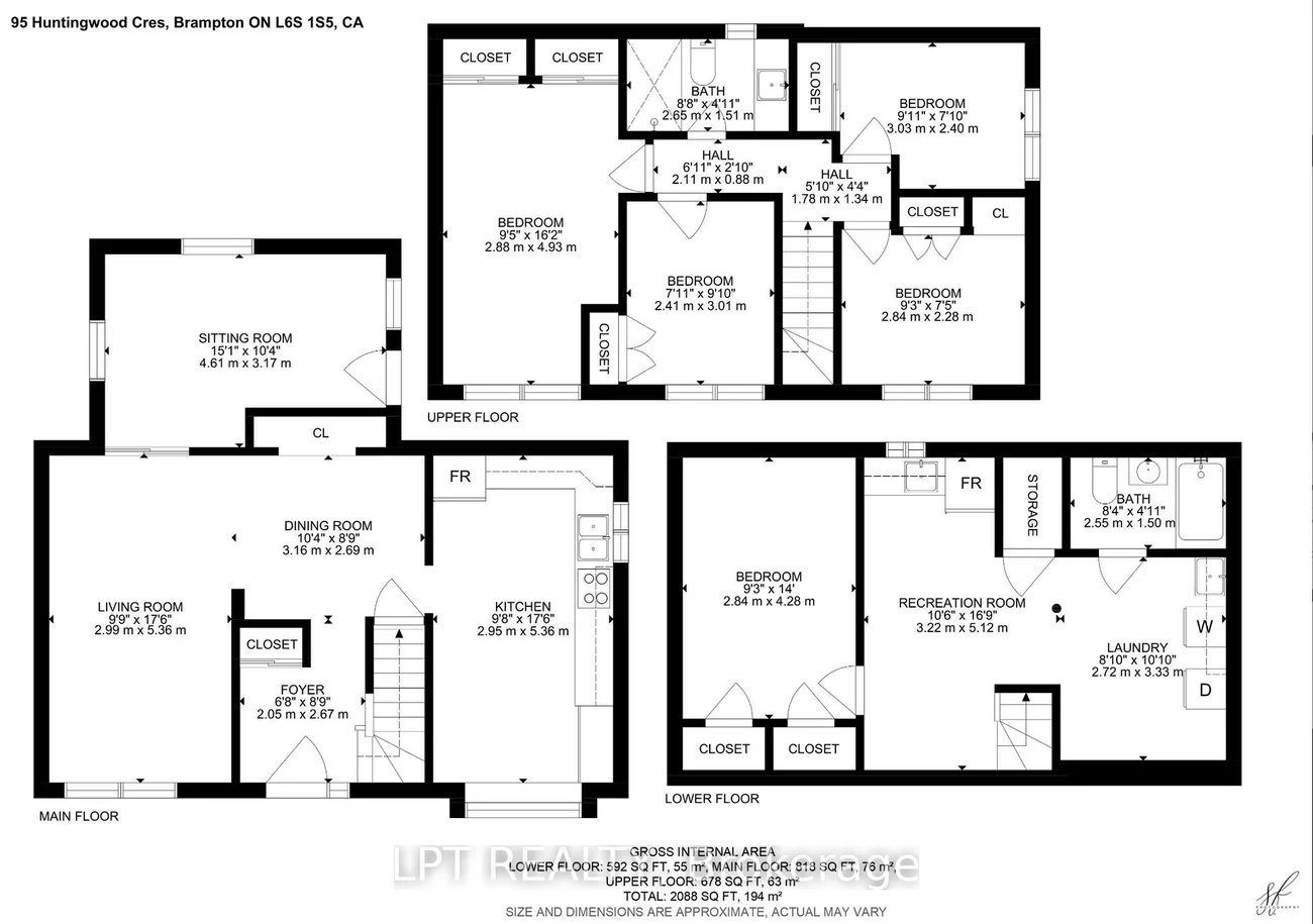 95, Huntingwood, Central Park, Brampton