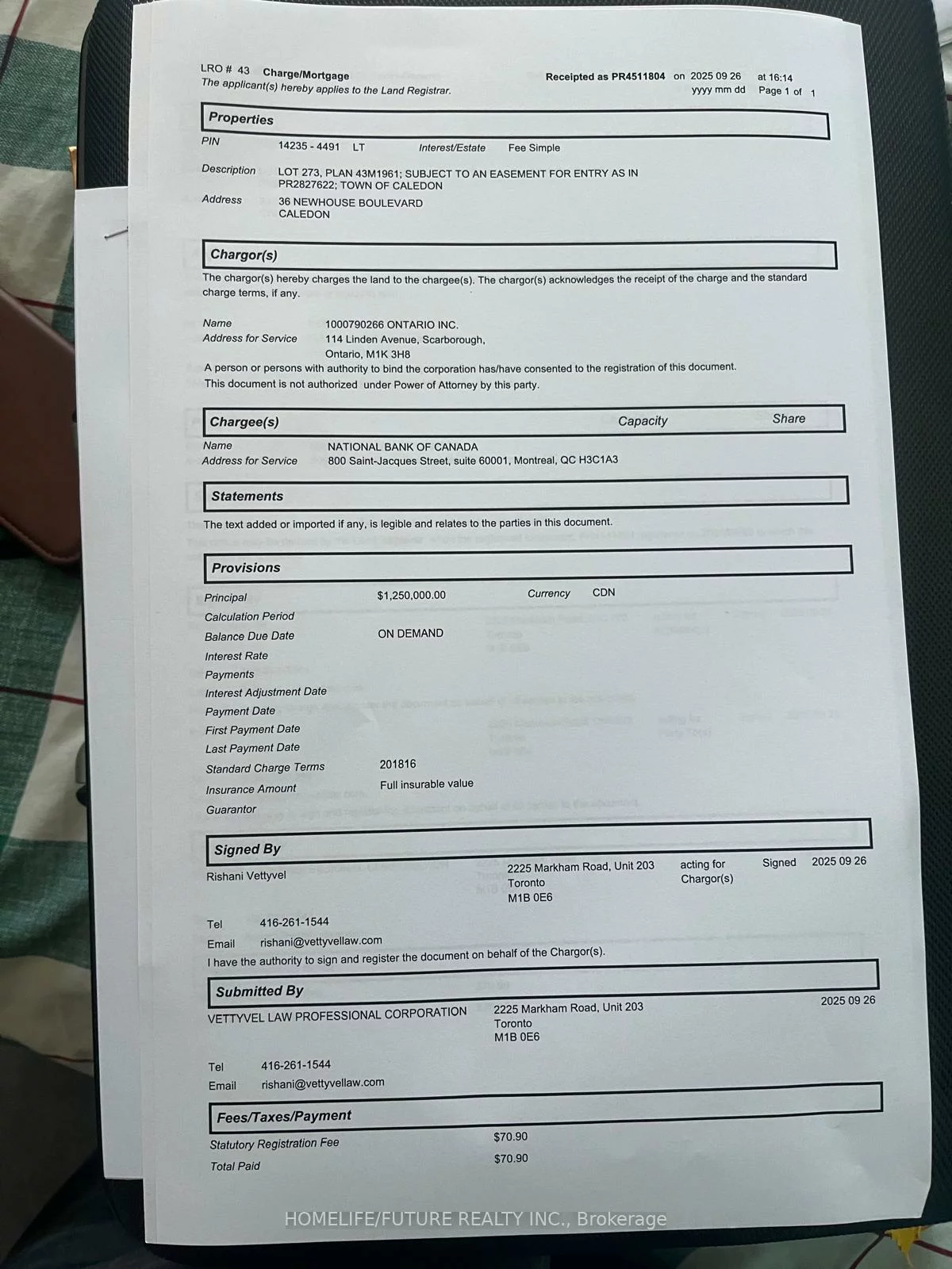 36, Newhouse, Rural Caledon, Caledon