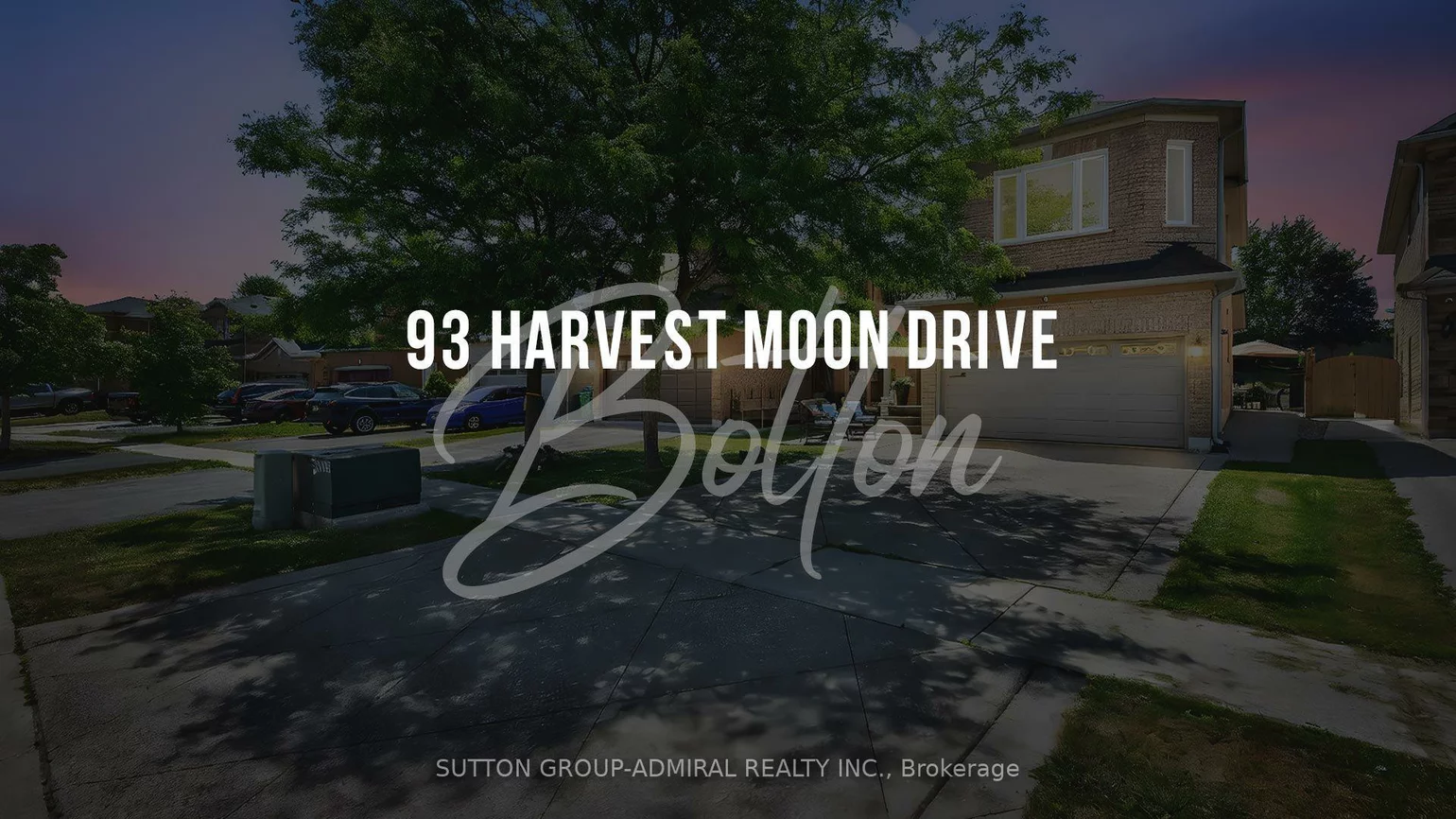 93, Harvest Moon, Bolton West, Caledon
