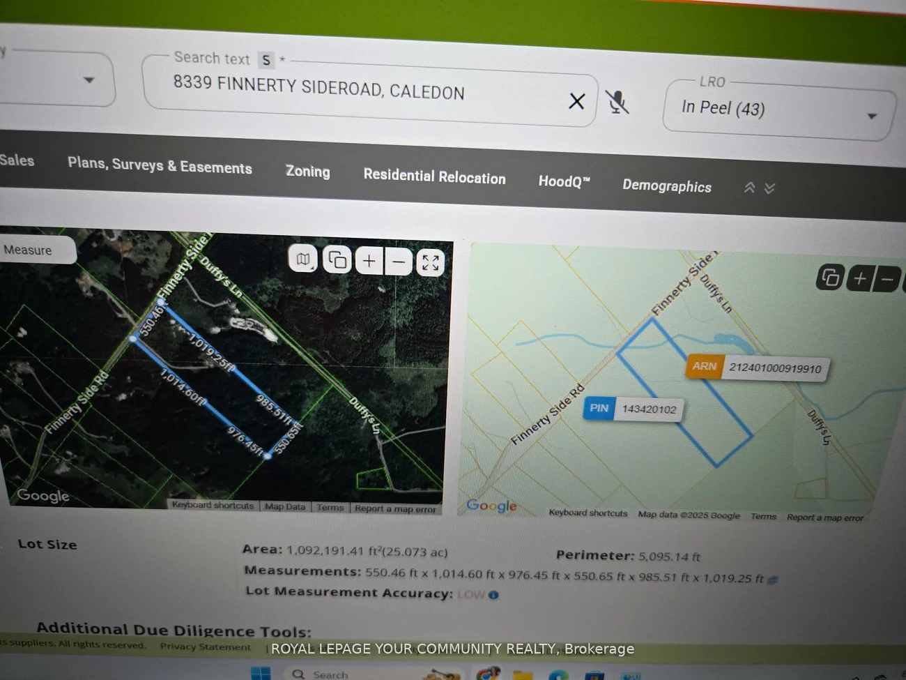 8339, Finnerty, Palgrave, Caledon